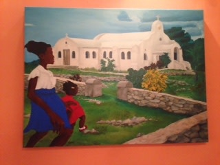 Going To Church Giclee - 40W X 32H