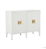 Ridley Petite Buffet - White - 36.5h x 46.5w x 19d