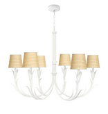 River Reed Chandelier Small - 41"D x 34.75"H
