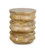 Aria Wood Accent Table - 18"D x 24"H
