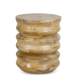 Aria Wood Accent Table - 18"D x 24"H