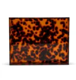 Tortoise Vanity Tray 1.25"H x 10"W x 8"D