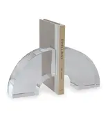 Nolan Crystal Bookends 6" x 6" X 2.5"