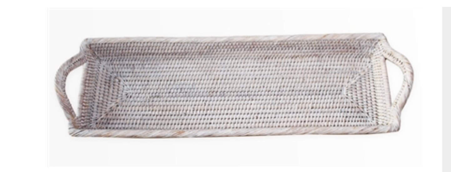 Narrow Tray Handles - WW 21x7x2.5'