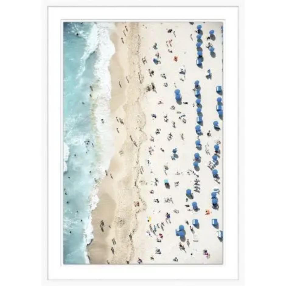 Vacation Aerial Beach - 34.5"w x 48.5"h