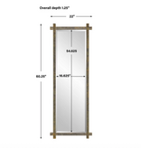 Abanu Tall Mirror 22 W X 60 H X 1 D
