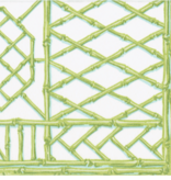 Bamboo Screen Moss Green luncheon
