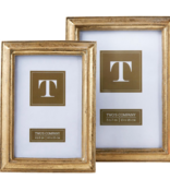 Chatelet Gold Leaf Photo Frame  4" x 6"