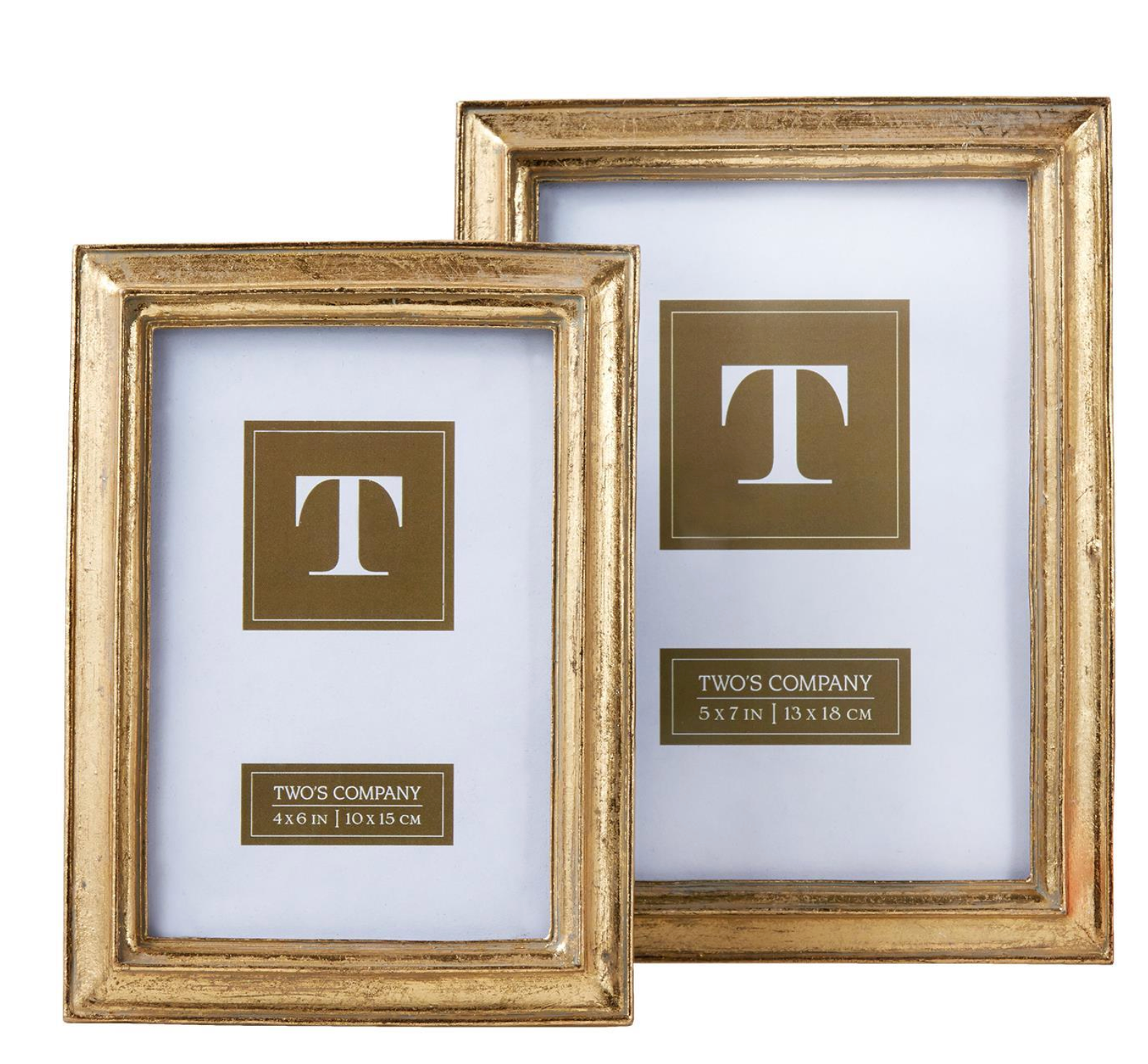 Chatelet Gold Leaf Photo Frame  4" x 6"