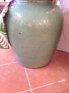 Large Green Pot