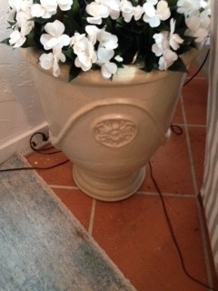 French Glazed Urn 26H x 19D