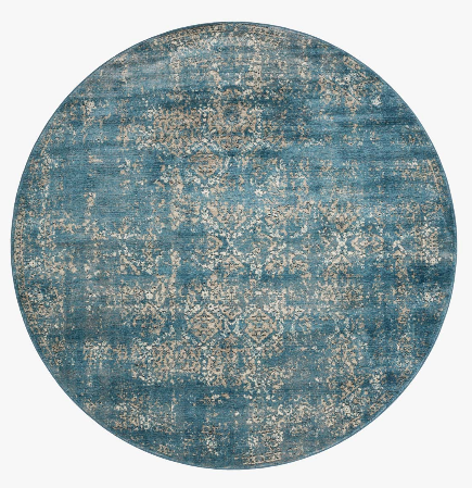 MV-05 Millennium Blue/Taupe 7' 7" x 7' 7" Round