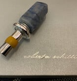 Turnwald Quartz Bottle Stopper - Blue Quartz