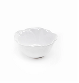 Q Home Design Peony White Melamine Cereal Bowl 6.5" x 2.85"