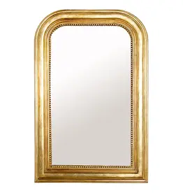 Waverly Hand-Carved Gold Leaf Mirror 27.5" X 43" X 2"