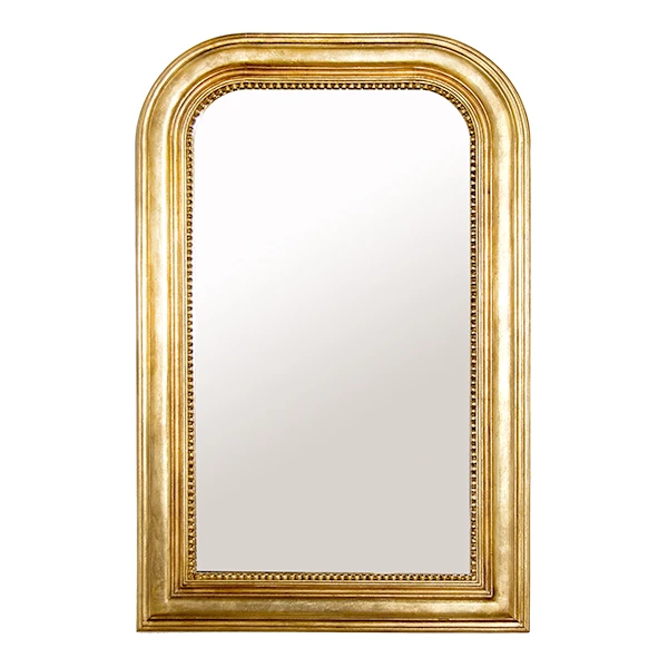 Waverly Hand-Carved Gold Leaf Mirror 27.5" X 43" X 2"