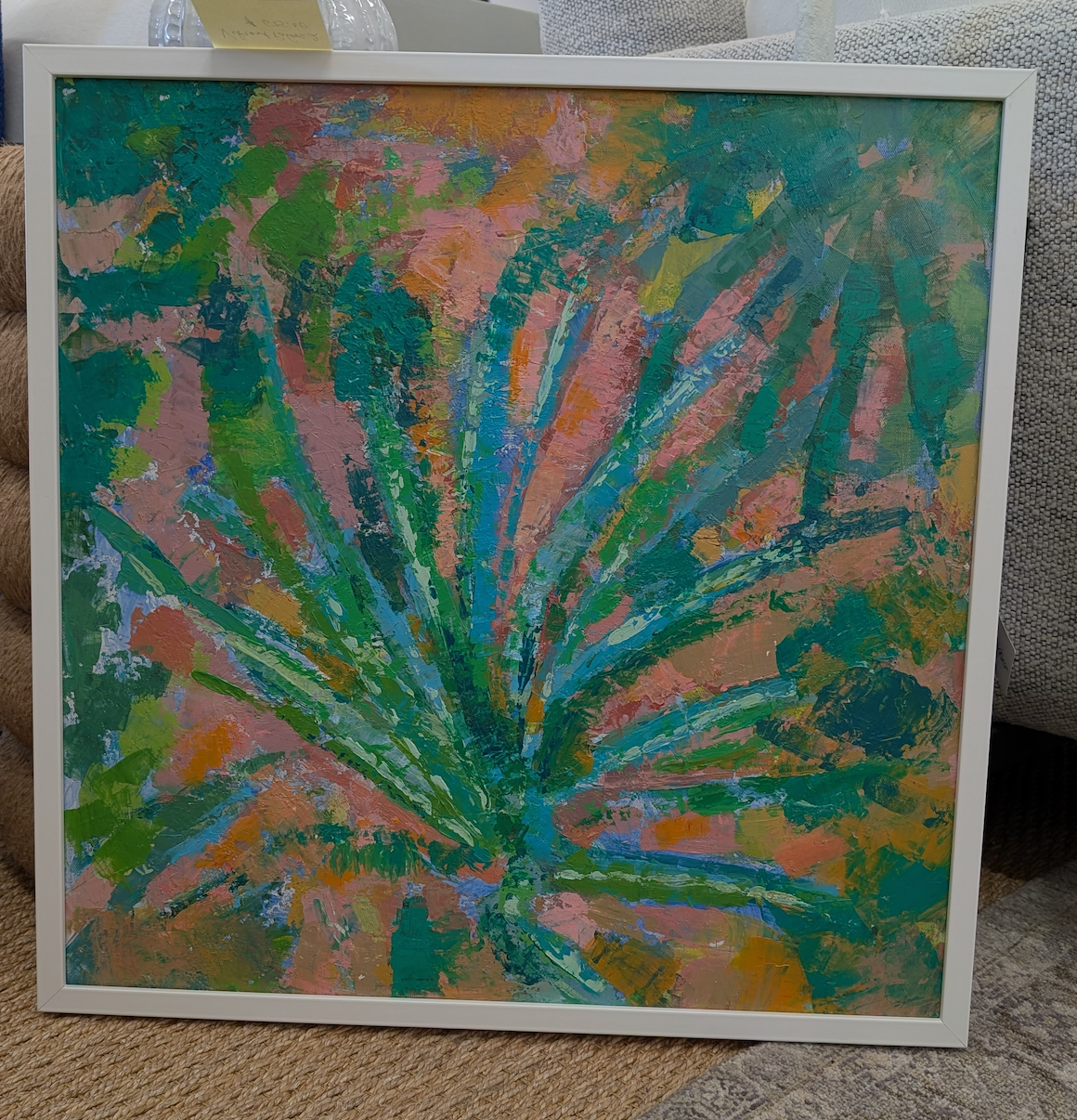 Vibrant Palms 1 / 26x26