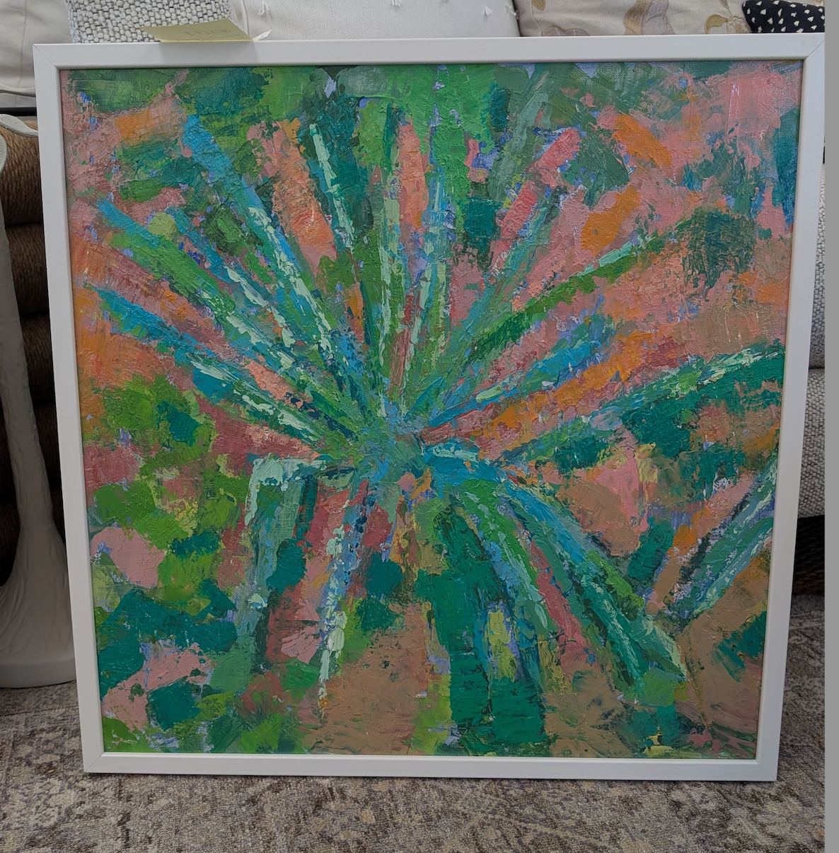 Vibrant Palms 2 / 26x26
