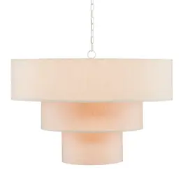 Livello White Chandelier 25" x 36"