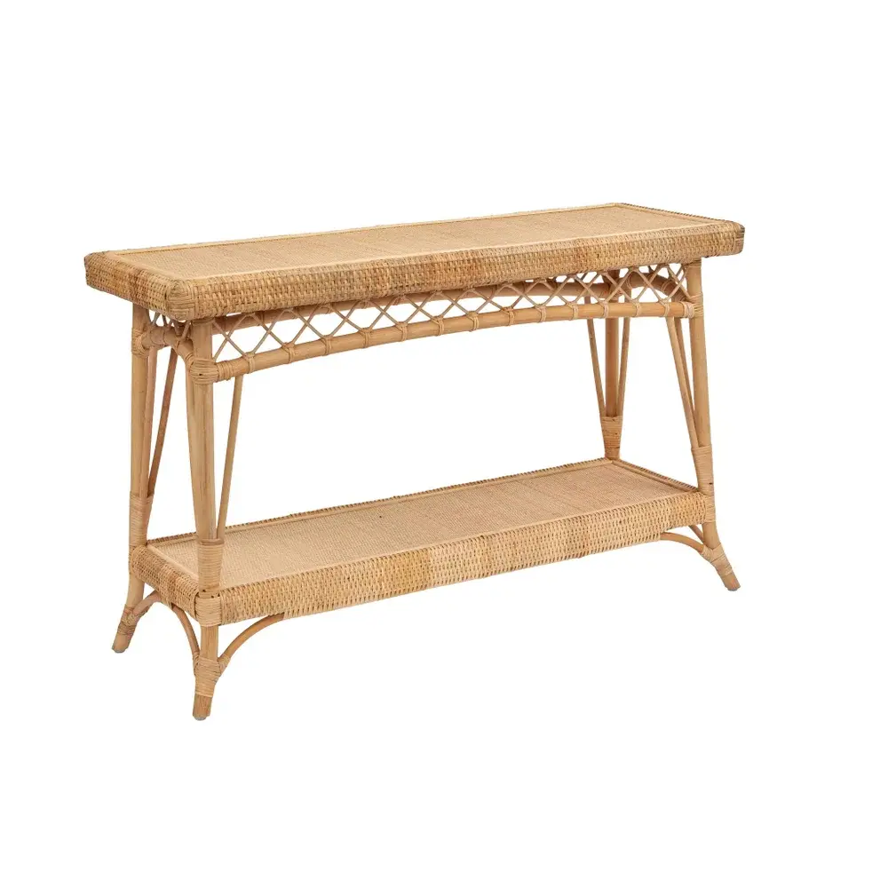 Charleston Natural Console Table 48" x 16.25" x 30.25"