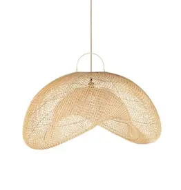 Elma Hanging Lamp - Natural W40 x D40 x H22"