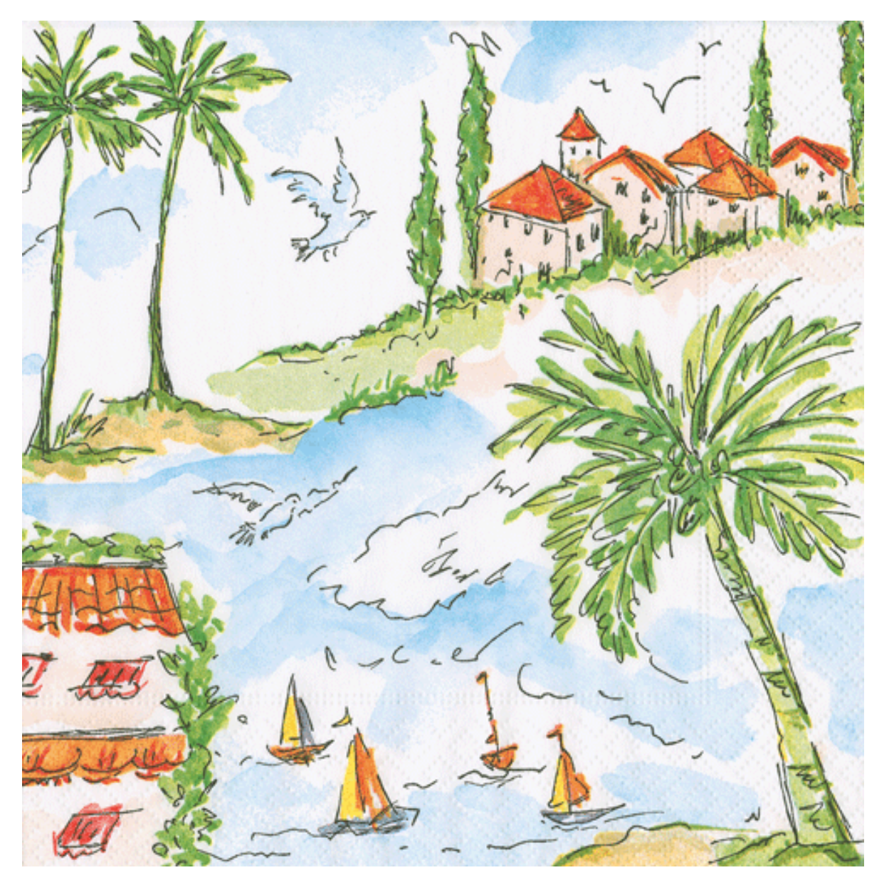 Mallorca Napkin Luncheon