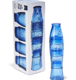 Under The Sea Set of 4 Stackable Fish Glasses in Gift Box