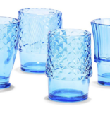 Under The Sea Set of 4 Stackable Fish Glasses in Gift Box