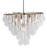Goccia, 6 Lt Pendant 23 H X 29 Dia.