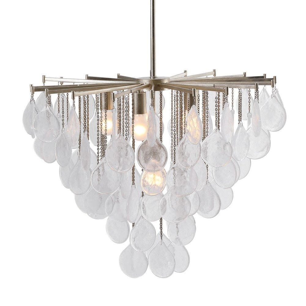 Goccia, 6 Lt Pendant 23 H X 29 Dia.