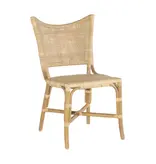 Henri Natural Dining Chair 21.65" x 23.65" x 35.05"