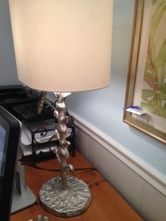 Silver Tree Lamp