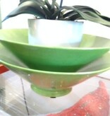 Green Crackle Bowl 15D x 5H