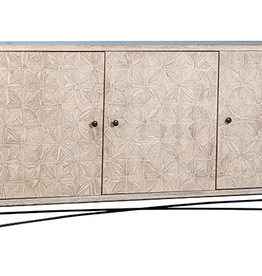 Lester 3 Door Sideboard - 72"L x 18"D x 35" H