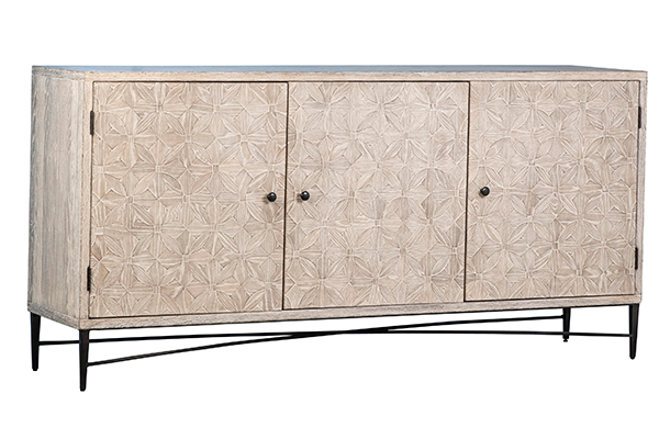 Lester 3 Door Sideboard - 72"L x 18"D x 35" H