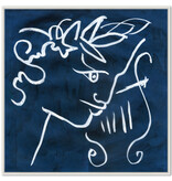 Blue Apollo - 45.5” x 45.5”