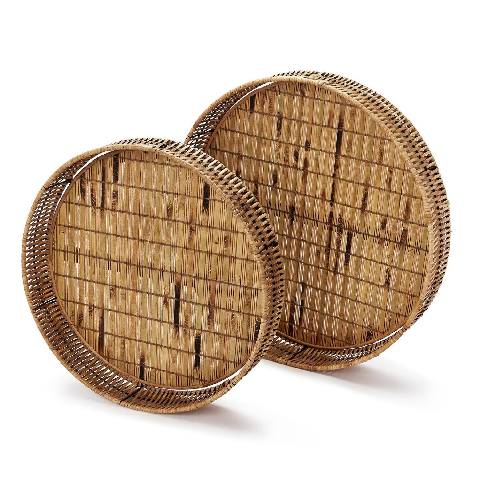 Round Bamboo Tray - Small