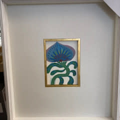 Fantasy Floral  Canvas 6    17"x19"