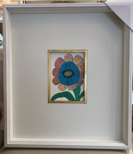 Fantasy Floral  Canvas 8   17"x19"
