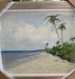 Horizontal Tropical Beach Art 1 by Segrelles 20"x24"