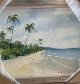 Horizontal Tropical Beach Art 2 by Segrelles 20"x24"