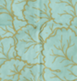 Gilded Majolica Saltwater G