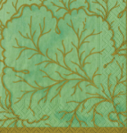 Gilded Majolica Celadon C