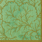 Gilded Majolica Celadon C