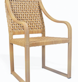 Barcelona Natural Outdoor Chair 23" X 24" X 38"
