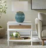 White Coast Side Table 26" x23" x18"