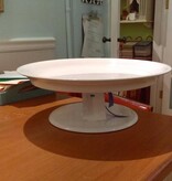 Lacquered Round Cake Stand - 16"Dia