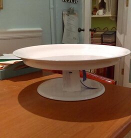 Lacquered Round Cake Stand - 16"Dia