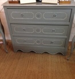 Vintage Grey Dresser 38"Wx17"Dx34H
