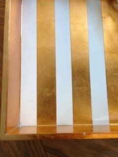 white tray